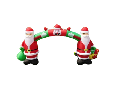 Vente structure gonflable décorative Arche père noël