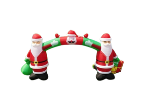 Vente structure gonflable décorative Arche père noël