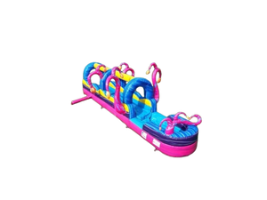 Vente château gonflable aquatique ventriglisse jungle slide
