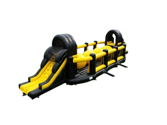 Vente château gonflable sport Wipeout challenge