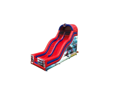 Vente château gonflable toboggan Spiderman