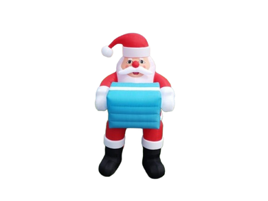 Vente structure gonflable décorative père noël