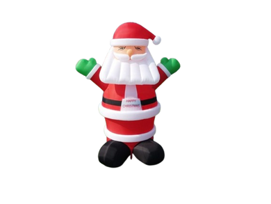 Vente structure gonflable décorative père noël