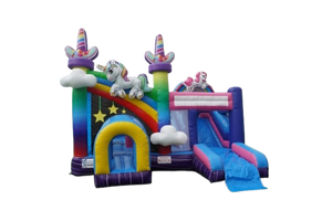 Vente château gonflable multiplay "licorne"