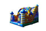 Vente château gonflable toboggan Bob l'éponge