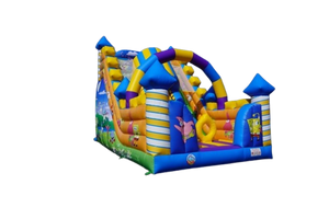 Vente château gonflable toboggan Bob l'éponge