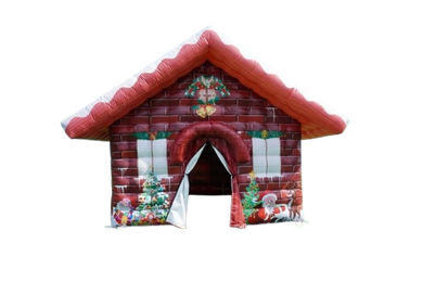 Vente structure gonflable décorative chalet de Noel