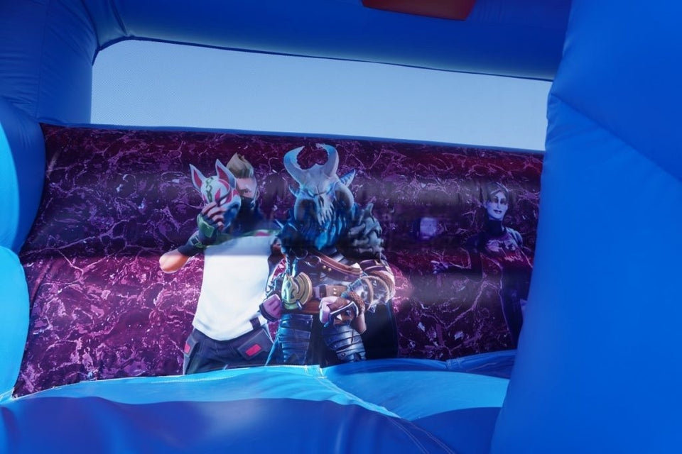 Vente château gonflable toboggan Fortnite