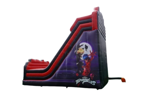 Vente château gonflable toboggan Miraculous