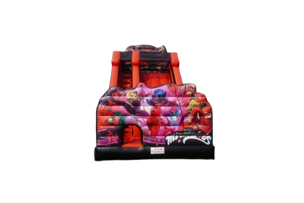 Vente château gonflable toboggan Miraculous