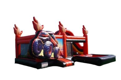 Vente château gonflable combo Monster truck
