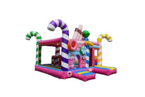 Vente château gonflable multiplay "Candy cane"
