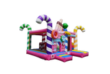 Vente château gonflable multiplay "Candy cane"