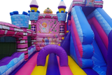 Vente château gonflable combo "princesse"