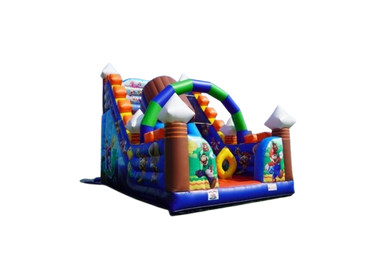 Vente château gonflable toboggan Super Mario