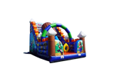 Vente château gonflable toboggan Mario
