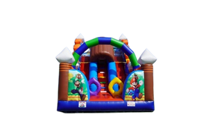Vente château gonflable toboggan Mario
