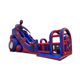 Vente château gonflable toboggan Spiderman