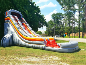 Vente château gonflable toboggan aquatique SpaceX