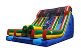 Vente chateau gonflable toboggan Crazy Mountain