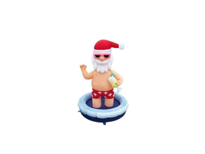Vente structure gonflable père noël Hawaï