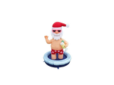 Vente structure gonflable père noël Hawaï