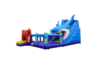 Vente château gonflable toboggan Requin