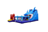 Vente château gonflable toboggan Requin