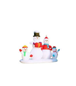 Vente structure gonflable décorative "Bonhomme de neige"