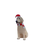 Vente structure gonflable décorative "chien de noël"