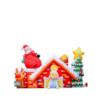 Vente structure gonflable décorative "Maison de noël"
