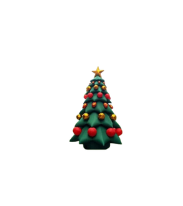 Vente structure gonflable décorative "sapin de noël"
