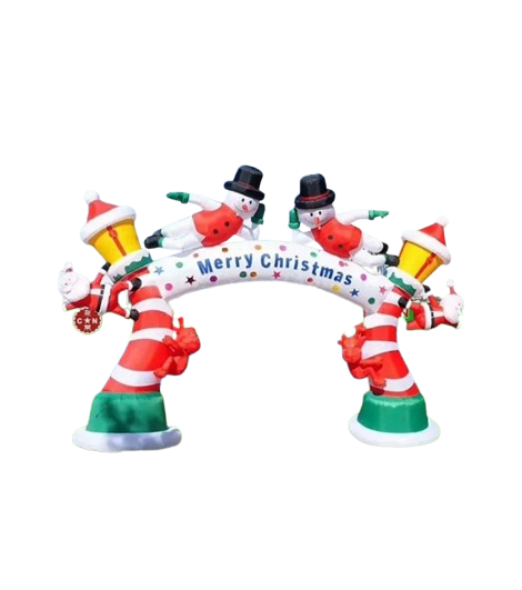 Vente structure gonflable décorative "Arche de noël"
