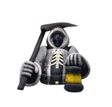 Vente structure gonflable décorative "faucheuse halloween"