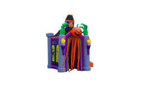 Vente structure gonflable décorative "arche halloween"