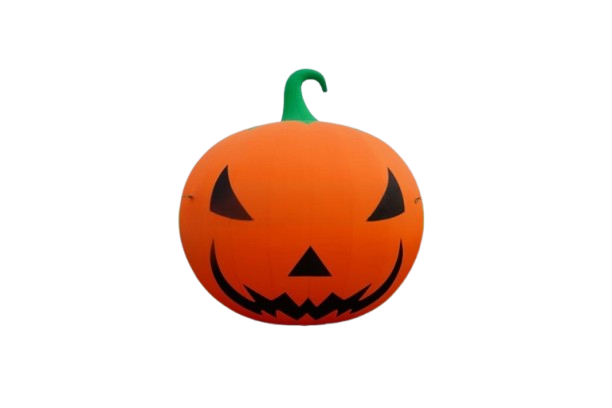 Vente structure gonflable décorative "citrouille d'halloween"