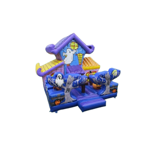 Vente Château gonflable combo "fort halloween"