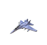 Vente structure gonflable décorative "Avion de chasse"
