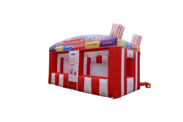 Vente tente gonflable stand snack