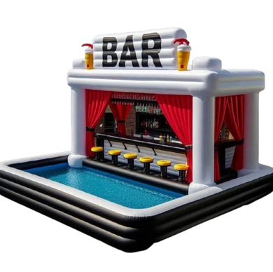 Vente bar gonflable tropical beer