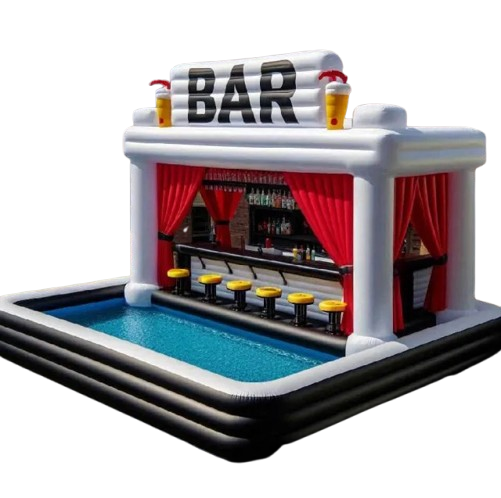 Vente bar gonflable tropical beer