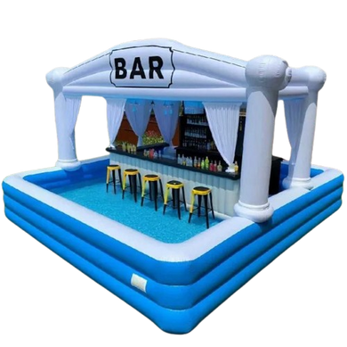 Vente bar gonflable Blue bar