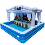 Vente bar gonflable Blue bar
