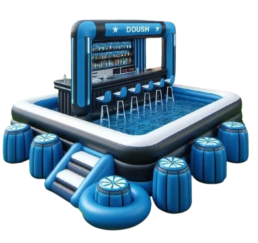 Vente bar gonflable pool bar