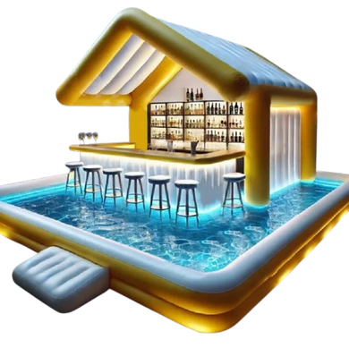 Vente bar gonflable pool bar