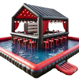 Vente bar gonflable pool bar