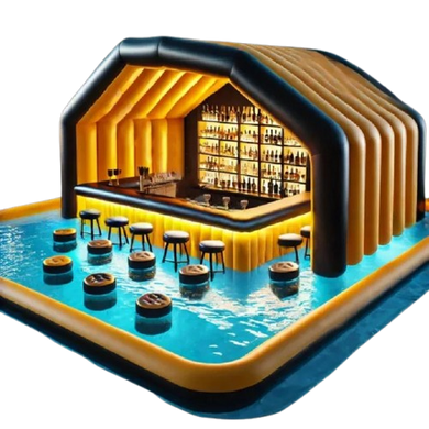 Vente bar gonflable pool bar