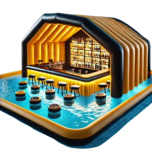 Vente bar gonflable pool bar