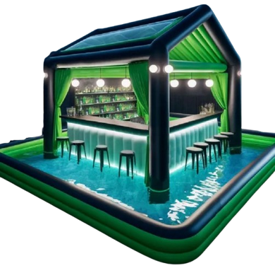 Vente bar gonflable pool bar