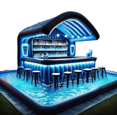 Vente bar gonflable pool bar